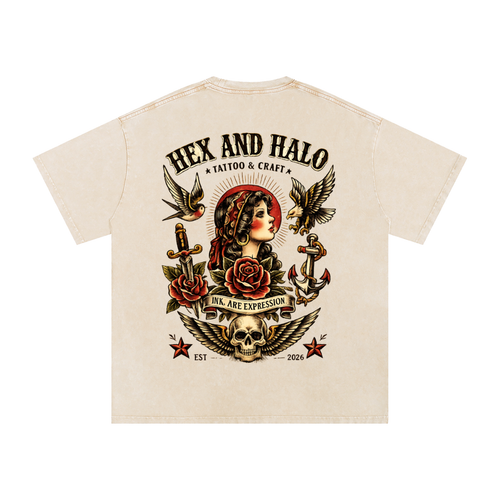 Old School Tattoo Hex & Halo T-Shirt