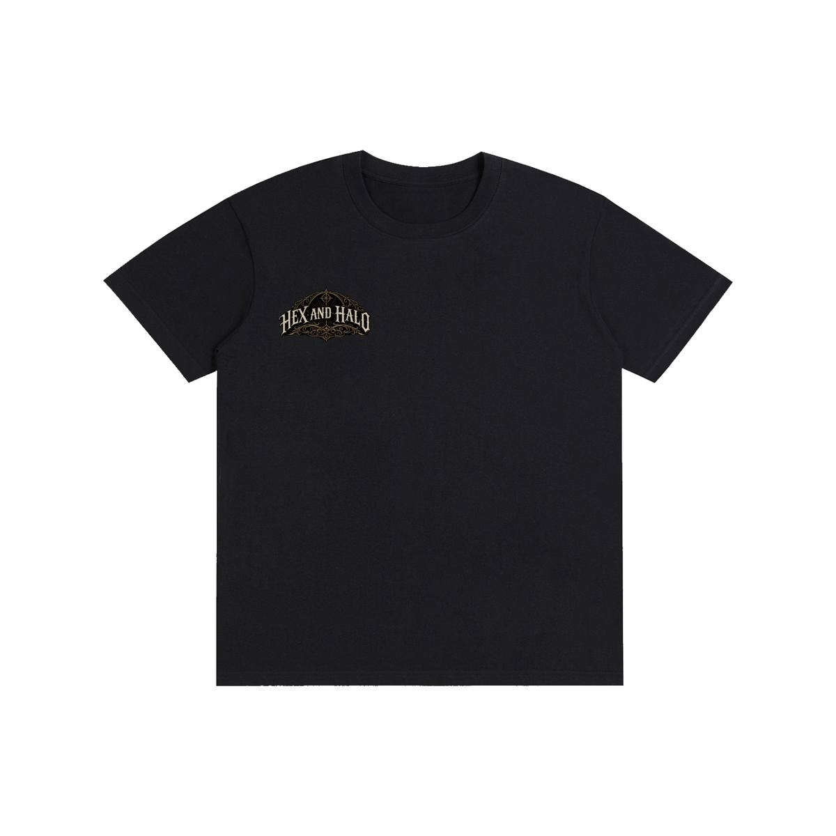 Skull Hex and Halo Tattoo T-Shirt