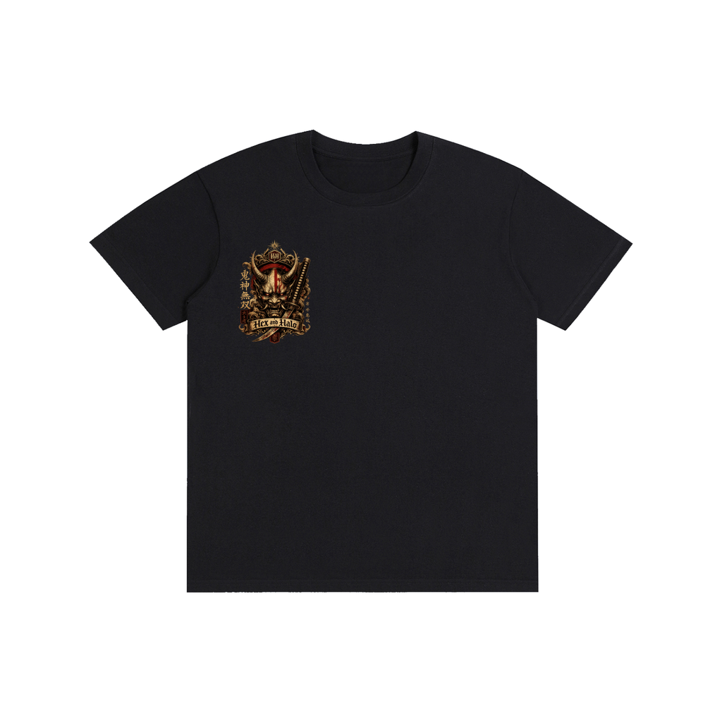 Oni Mask Hex and Halo Shirt